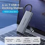 Vention Docking Station USB-C Toohb 1xHDMI 3xUSB Lector de Tarjetas SD/MicroSD Gris